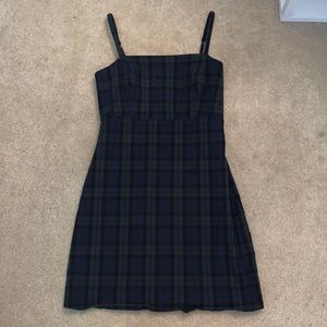 Hollister- plaid dress